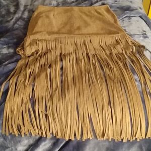 🤎Skirt with Tassles